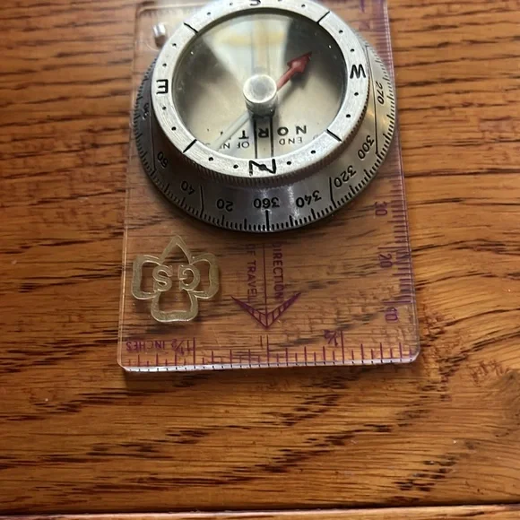 Original Silva System Official Girl Scout Compass GSA - Picture 5 of 7
